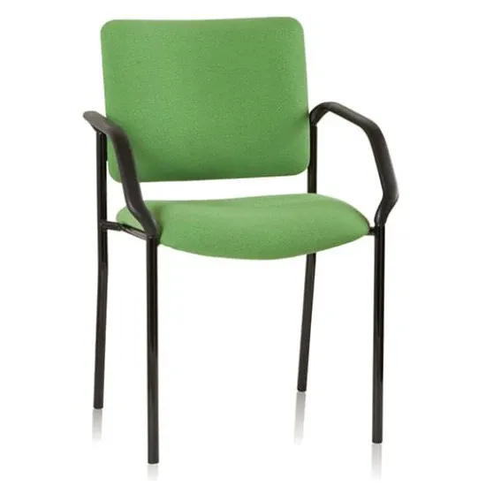 ST Vera 4 Metal Leg Upholstered Hospitality Chair with Arms