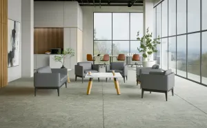 OL Madison PU Leather Upholstered Single Seater Breakout Lounge thumbnail 9
