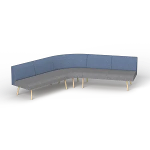 OL Willow Fabric Upholstered Reception Area Corner Sofa thumbnail 10
