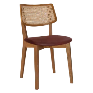 EZ Phoenix Solid Timber Framed Rattan Back Hospitality Dining Chair thumbnail 16