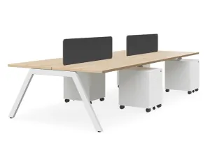 DD Vista Double Sided Workstation For 2 Person with Sonic Screen thumbnail 7