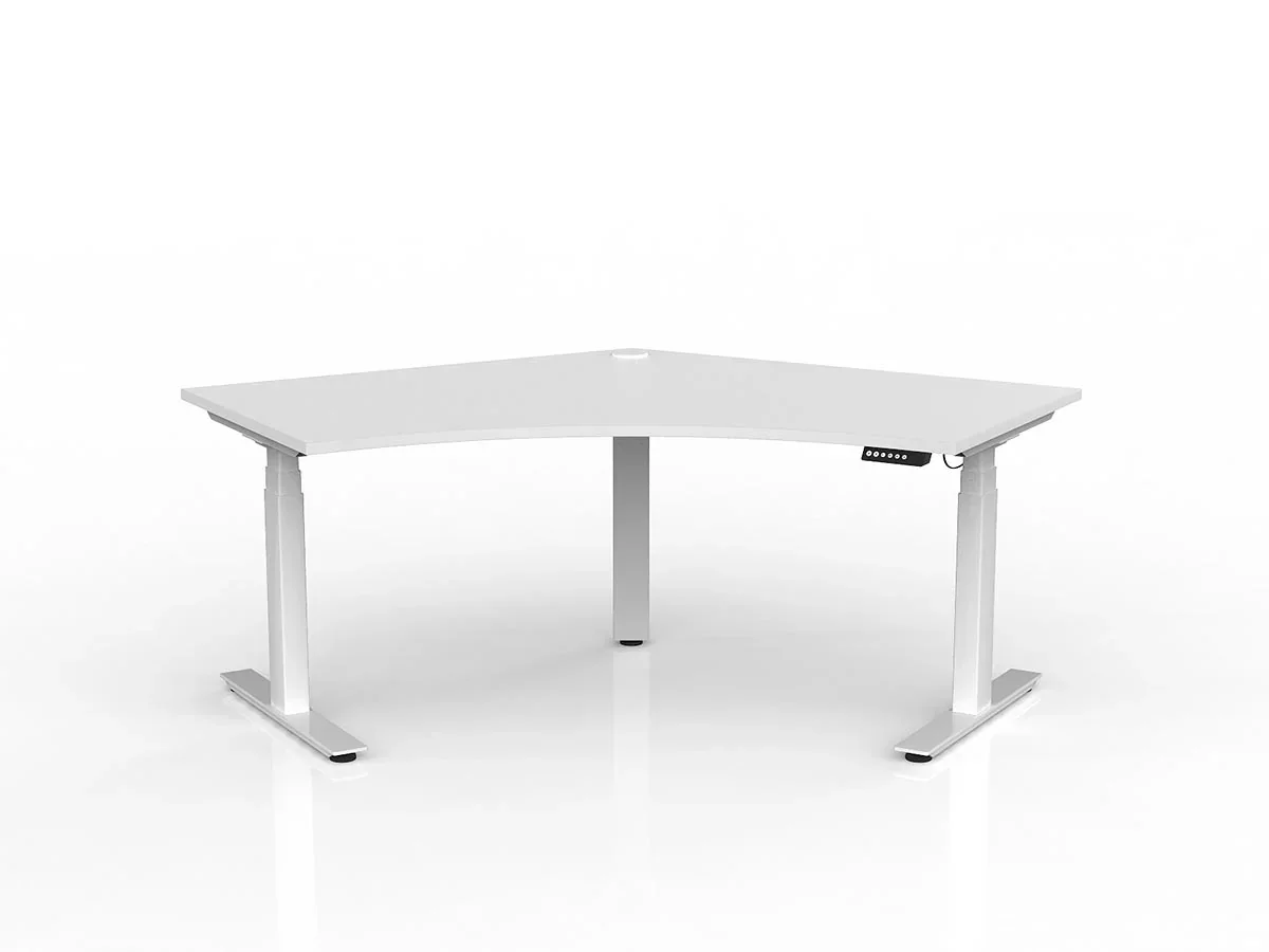OL Agile 120° Triple Motor Electric Height Adjustable Workstation