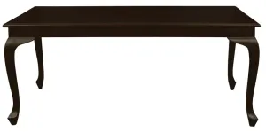 CT Queen Anne Solid Timber Dining Table thumbnail 2