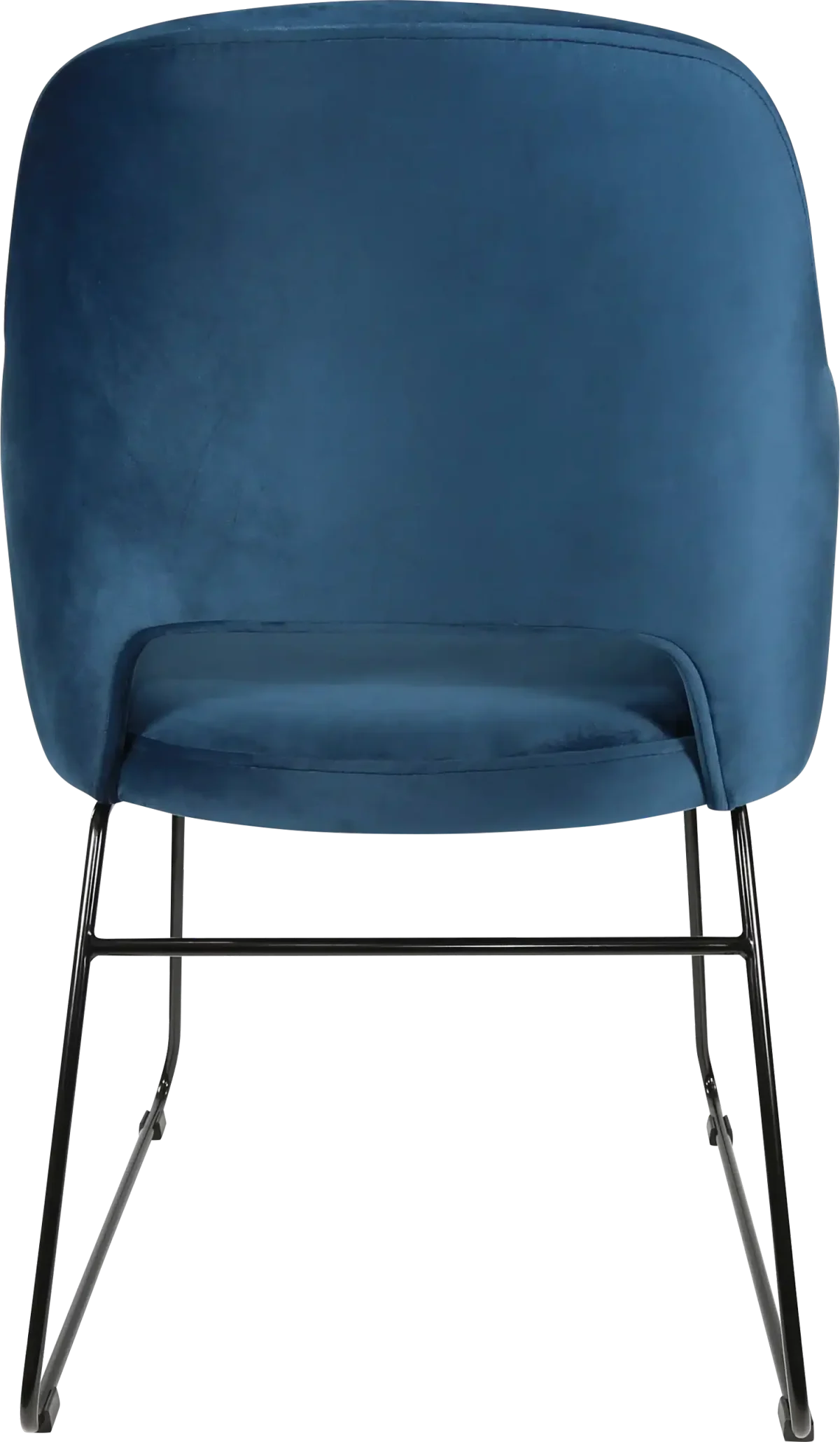 FL Sorbet Velvet Upholstered Sled Base Hospitality Chair