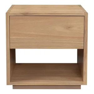 CT Oscar Solid Timber 1 Drawer Bedside Table thumbnail 1