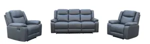 EL Lancashire Manual Recliners 3 Seater + 2 Single Seater thumbnail 1
