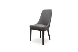 VI Sydney Leather Upholstered Timber Leg Dining Chair thumbnail 3