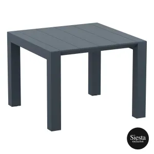 FL 4 Piece Vegas Hospitality Outdoor Extendable Dining Table with Aruba Tub Chair thumbnail 2