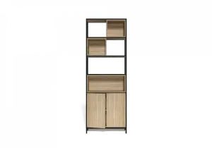 OL Rhodes Metal Framed 2 Door 1 Bay Credenza thumbnail 1