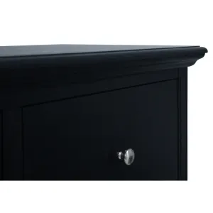 VI Warwick Solid Timber 1 Drawer 1 Shelf Bedside Table thumbnail 3