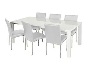 BT Bari Faux Leather Upholstered Metal Leg Dining Chair thumbnail 2