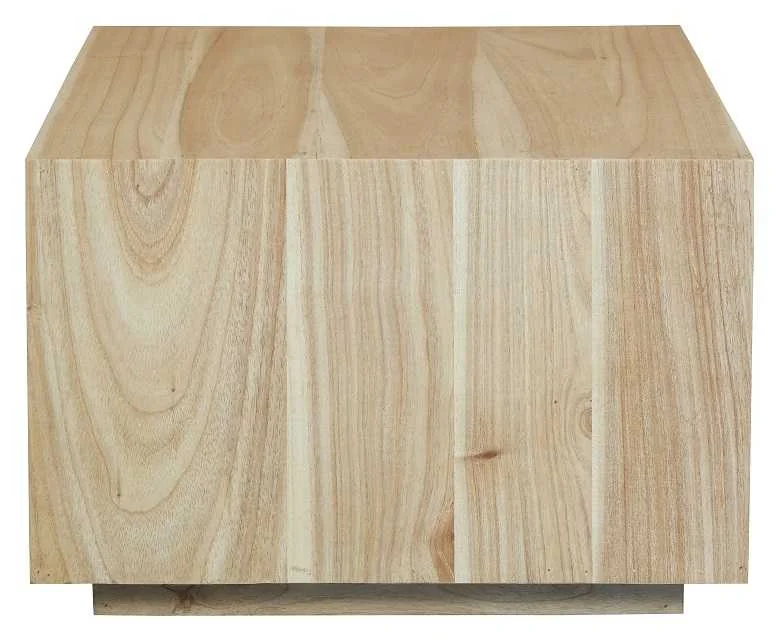 CT Oscar Solid Timber 1 Drawer Low Bedside Table