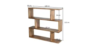 VI Cadiz Solid Timber Bookcase thumbnail 9