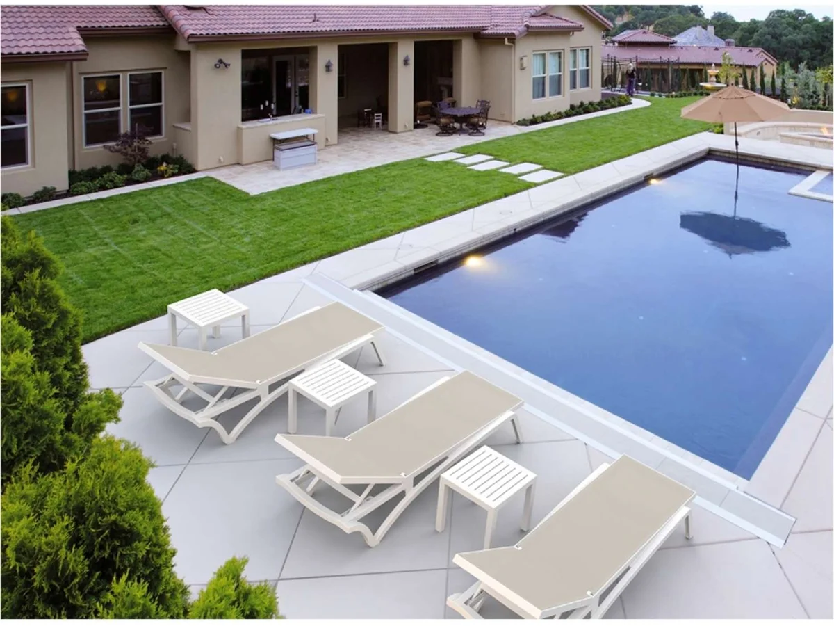 FL 2 Pacific Poolside Sunlounger with 1 Ocean Side Table Package