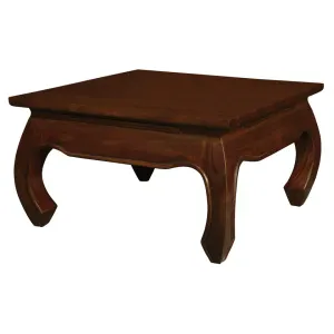 CT Dynasty Solid Timber Opium Leg Square Coffee Table thumbnail 3