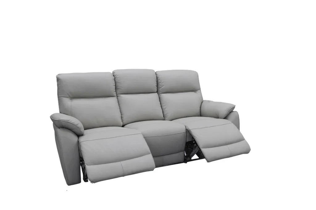 VI Aspect 3 Seater Electric Leather Recliner Lounge