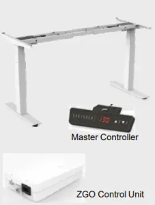 DD Selectric Height Adjustable 201 Workstation Frame thumbnail 1