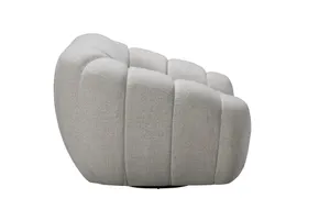 VI Kenya Fabric Upholstered Single Seater Sofa with Swivel Feature thumbnail 3