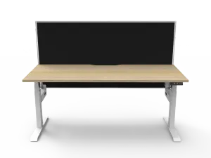 RL Boost Light Motorized Height Adjustable Workstation with SHUSH30 Screen thumbnail 1