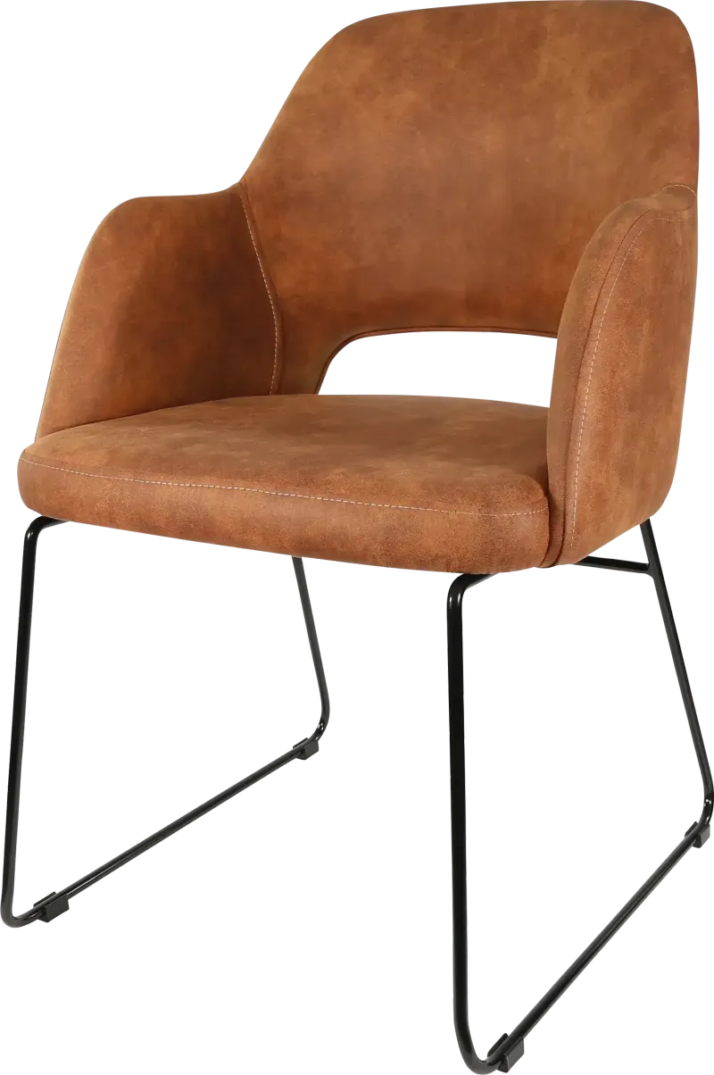 FL Sorbet Premium Vinyl Upholstered Sled Base Hospitality Chair