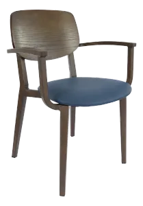 FL Atlanta Upholstered Seat Hospitality Stackable Dining Armchair - Large thumbnail 10