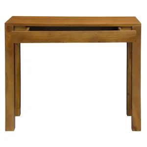 CT Amsterdam Solid Mahogany Timber 1 Drawer Sofa Table thumbnail 4