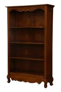 CT Queen Anne Solid Timber Bookcase thumbnail 4
