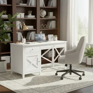 VI Hamilton Student Desk with 1 Door & 2 Drawers thumbnail 2