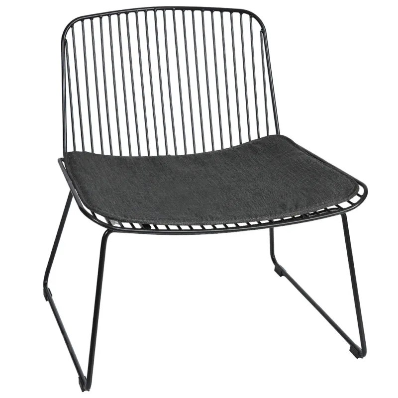 SH Angel Lounge Chair Black