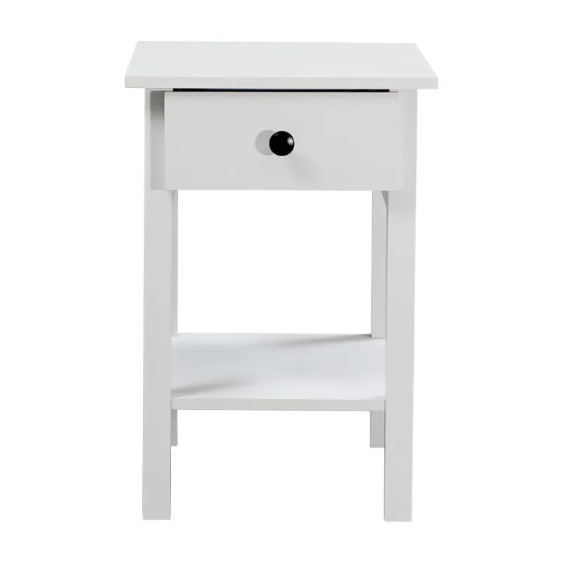 VI Declan 1 Drawer and Shelf Bedside Table