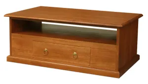 CT Tasmania Solid Timber 2 Drawer Coffee Table thumbnail 8