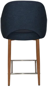 EZ Albury Upholstered Barstool with Light Oak Legs thumbnail 6