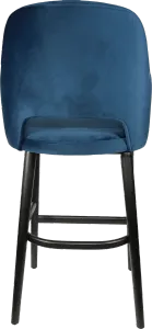 FL Sorbet Velvet Upholstered Timber Legs Hospitality Barstool thumbnail 7