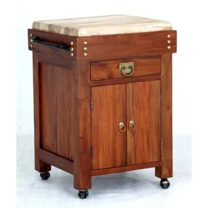 CT Heritage Petit 2 Door 1 Drawer Butcher's Block thumbnail 3