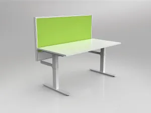OL Studio50 Deskmount Screens Panel – Breath Fabric with White Frame – 1200mm Height thumbnail 17