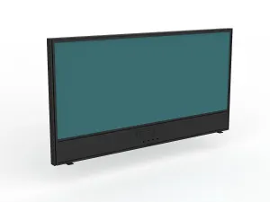 OL Studio Screen with Ducting for Agile Shared Desk – Splice Fabric with Black Frame thumbnail 13