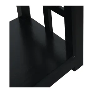 CR Evan Solid Timber Side Table with Bottom Shelf thumbnail 7