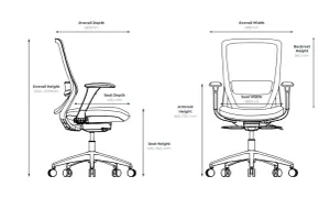 OL Engage Mesh Back Boardroom Chair with Arms thumbnail 3