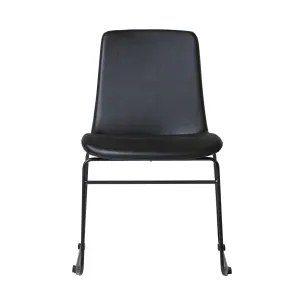 RL Tempo PU Leather Upholstered Sled Base Stackable Visitor Chair thumbnail 1