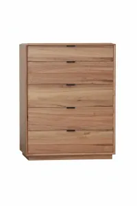 VI Galway Solid Timber 5 Drawer Tallboy thumbnail 1