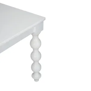 CR Carob Solid Timber Turned Leg Side Table thumbnail 6
