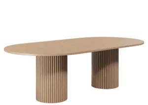 DD Harmony Pillar Base D End Top Boardroom Table thumbnail 1