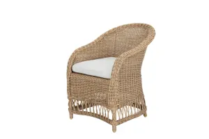 CR Ohana Wicker Outdoor Dining Armchair with Cushion thumbnail 8