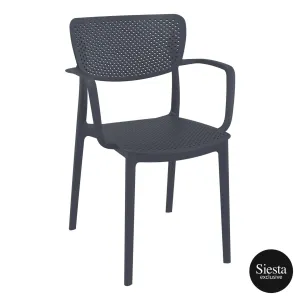 FL Loft Stackable Hospitality Outdoor Armchair thumbnail 3