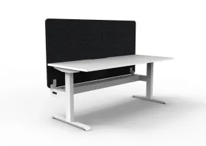 RL Boost Static Single Sided Workstation with Black Eco Panel Screen thumbnail 7