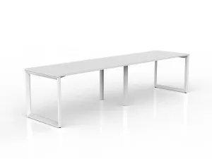 OL Anvil 2-User Workspace – White Top with White Frame thumbnail 7