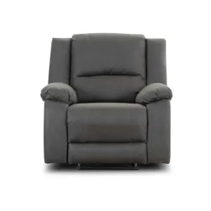 VI Captain Fabric Upholstered Single Seater Power Recliner Sofa thumbnail 1