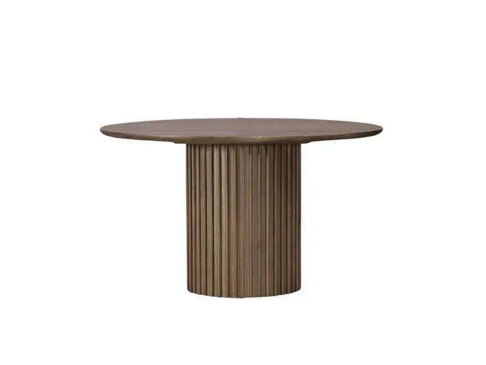 MD Hobart Solid Timber Round Dining Table