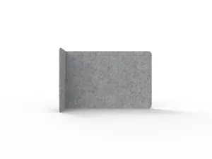 RL Acouline  Quarter Left End Wrap Screen for Workstation thumbnail 45
