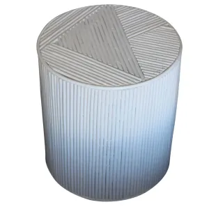 BT Bambu` Inlay Rattan Side Table thumbnail 1